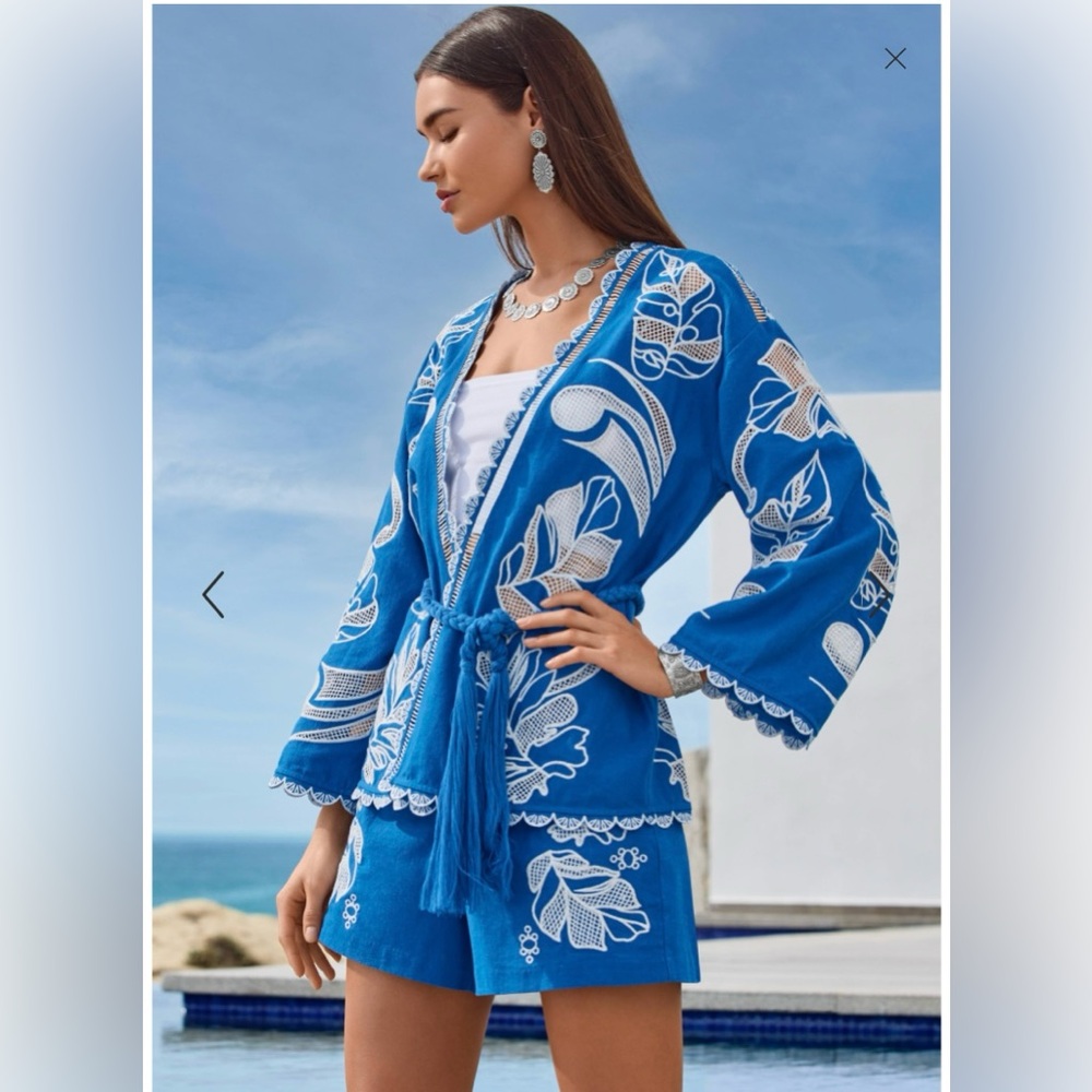 Johnny Was Jodie Easy Jacket  💙 NWT